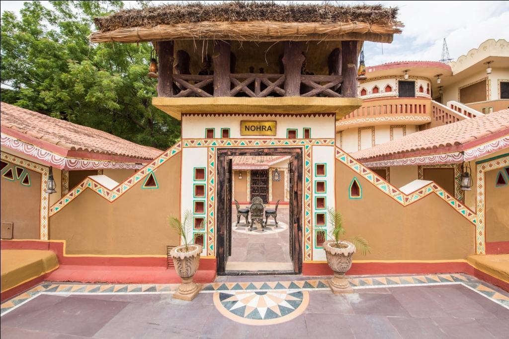 Chokhi Dhani Resort Jaipur Bagian luar foto
