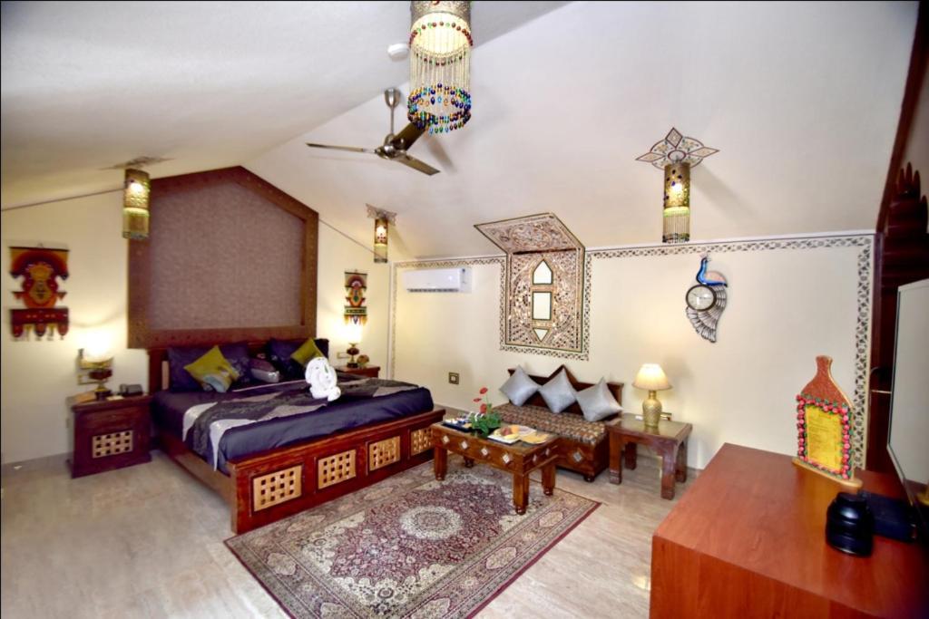 Chokhi Dhani Resort Jaipur Bagian luar foto